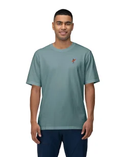 /29 cotton activity embroidery T-shirt M's