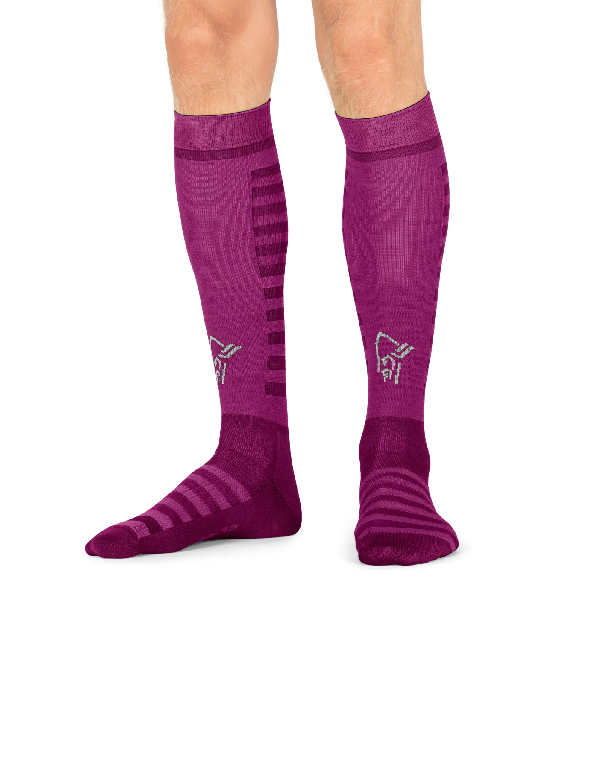 lyngen light merinoUll long Socks